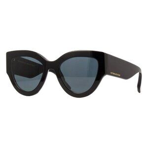 New VICTORIA BECKHAM Oversized Cat Eye Black Cat Eye VB628S 001 Sunglasses Women